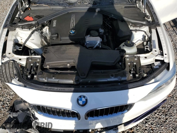 2015 BMW 4 Series 428i with VIN WBA3N3C54FK233896, listed as a Copart auction lot 49317635 with 57,250 mi miles and Salvage Title. Bid and sale history available at DreamBid. Image 11.