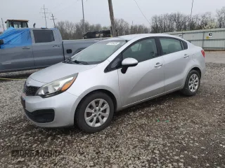 2013 Kia Rio LX with VIN KNADM4A37D6248543, listed as a Copart auction lot 51746435 with 73,501 mi miles and Salvage Title. Bid and sale history available at carsss.com. Image 1.