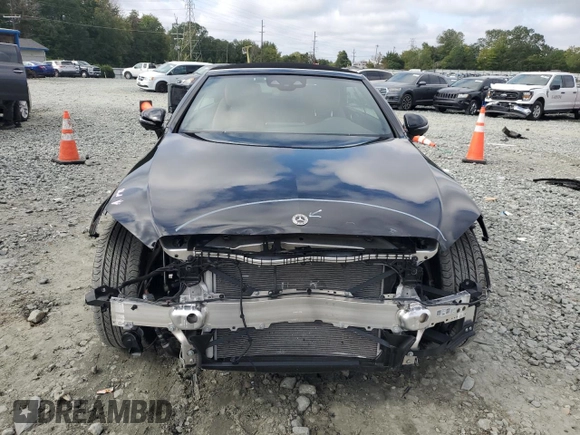 2023 Mercedes-Benz C 300 with VIN W1KWK8EB9PG131917, listed as a Copart auction lot 71820184 with 9,781 mi miles and Salvage Title. Bid and sale history available at DreamBid. Image 5.