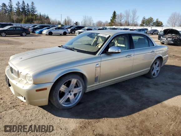 2008 Jaguar XJ with VIN SAJXA82B98SH19616, listed as a Copart auction lot 53146395 with 251,483 mi miles and Clean Title. Bid and sale history available at DreamBid. Image 1.