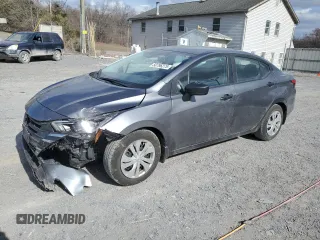 2023 Nissan Versa S с VIN 3N1CN8DV2PL867371, выставлен на аукционе Copart как лот 50796275 с пробегом 42 484 миль миль и Списание • Salvage title. История ставок и продаж доступна на DreamBid. Изображение 1.