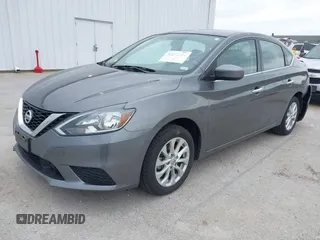 2019 Nissan Sentra SV with VIN 3N1AB7AP0KY393710, listed as a IAAI auction lot 42077504 with 46,445 mi miles and . Bid and sale history available at DreamBid. Image 2.