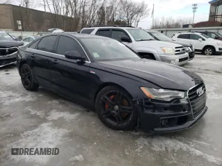 2012 Audi A6 Premium Plus with VIN WAUBGAFC0CN003769, listed as a Copart auction lot 45745935 with 194,353 mi miles and Non repairable. Bid and sale history available at DreamBid. Image 4.