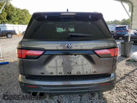2023 Toyota Sequoia SR5 with VIN 7SVAAABA2PX015412, listed as a Copart auction lot 69880554 with 10,016 mi miles and Salvage Title. Bid and sale history available at carsss.com. Image 6.