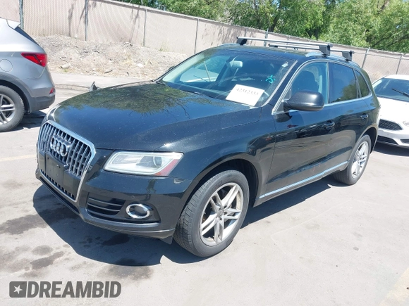 2013 Audi Q5 Premium Plus with VIN WA1LFAFP2DA042234, listed as a IAAI auction lot 42312333 with 99,434 mi miles and . Bid and sale history available at DreamBid. Image 2.