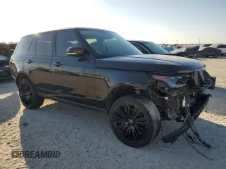 2019 Land Rover Range Rover with VIN SALGS2RE4KA541142, listed as a Copart auction lot 47006935 with 80,142 mi miles and Salvage title. Bid and sale history available at DreamBid. Image 4.