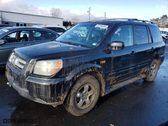 2008 Honda Pilot EX-L with VIN 5FNYF18788B039084, listed as a Copart auction lot 83198494 with 201,213 mi miles and Clean Title. Bid and sale history available at carsss.com. Image 1.