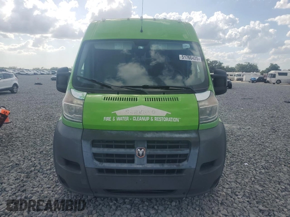 2015 Ram ProMaster Cargo with VIN 3C6URVJG2FE508297, listed as a Copart auction lot 51766425 with 146,276 mi miles and Salvage Title. Bid and sale history available at carsss.com. Image 5.