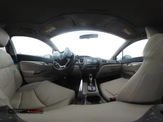 2014 Honda Civic Sedan EX-L with VIN 2HGFB2F92EH525037, listed as a IAAI auction lot 41914340 with 57,927 mi miles. Bid and sale history available at carsss.com. Image 18.