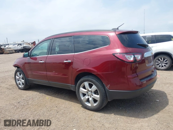 2016 Chevrolet Traverse LT with VIN 1GNKRGKD0GJ185766, listed as a IAAI auction lot 42215530 with 131,834 mi miles and . Bid and sale history available at DreamBid. Image 15.