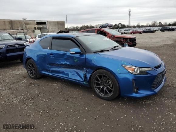 2015 Scion tC with VIN JTKJF5C77F3092135, listed as a Copart auction lot 85798914 with 120,416 mi miles and Salvage Title. Bid and sale history available at carsss.com. Image 4.