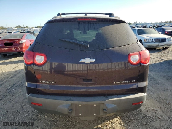 2009 Chevrolet Traverse LS with VIN 1GNEV13D69S146519, listed as a Copart auction lot 75892684 with 142,601 mi miles and Salvage Title. Bid and sale history available at carsss.com. Image 6.