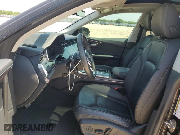 2019 Audi Q8 Premium Plus with VIN WA1EVAF19KD020962, listed as a Copart auction lot 57027725 with 133,995 mi miles and Salvage title. Bid and sale history available at DreamBid. Image 7.