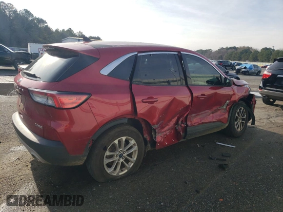 2022 Ford Escape SE z VIN 1FMCU0G63NUA24980, wystawiony jako Copart lot #42552545 z przebiegiem 56 063 mil mil oraz Szkoda całkowita • Salvage title. Historia ofert i sprzedaży dostępna na DreamBid. Obrazek 3.