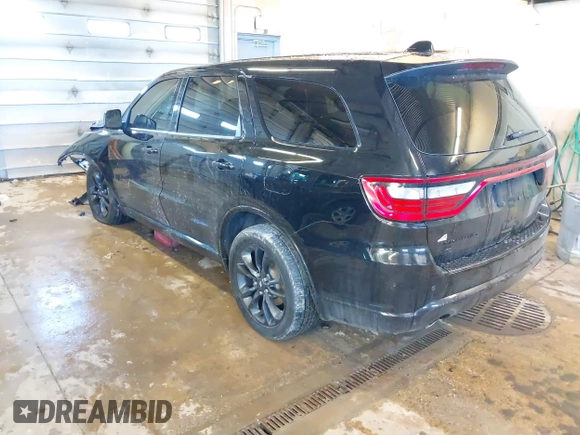 2021 Dodge Durango GT Plus with VIN 1C4RDJDG3MC556722, listed as a IAAI auction lot 41735412 with 46,785 mi miles and . Bid and sale history available at DreamBid. Image 3.
