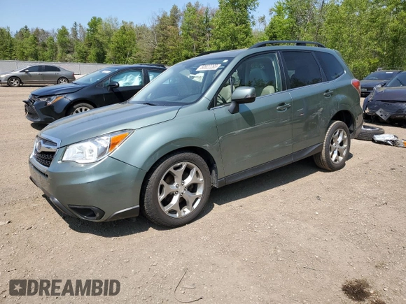2015 Subaru Forester Touring z VIN JF2SJCWC9FH590977, wystawiony jako Copart lot #58822285 z przebiegiem 161 715 mil mil oraz Czysty tytuł • Clean title. Historia ofert i sprzedaży dostępna na DreamBid. Obrazek 1.