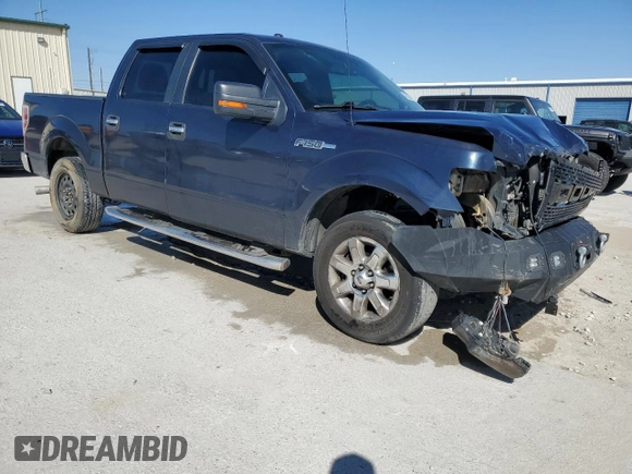 2013 Ford F-150 XL with VIN 1FTFW1CF9DFD82191, listed as a Copart auction lot 49337715 with 222,339 mi miles and Salvage title. Bid and sale history available at DreamBid. Image 4.