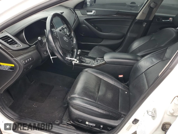 2016 Kia Cadenza Premium with VIN KNALN4D78G5208098, listed as a Copart auction lot 87902265 with 0 mi miles and Clean Title. Bid and sale history available at carsss.com. Image 7.