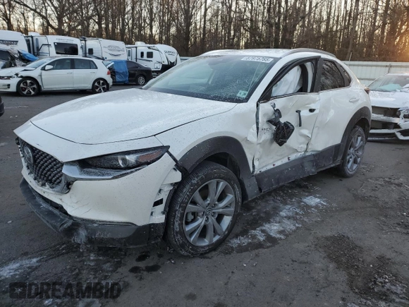 2023 Mazda CX-30 S Preferred with VIN 3MVDMBCM4PM540750, listed as a Copart auction lot 87975785 with Not provided miles and Salvage title. Bid and sale history available at DreamBid. Image 1.