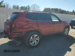 2021 Volkswagen Atlas SE z VIN 1V2WR2CA0MC517141, wystawiony jako Copart lot #47005475 z przebiegiem 53 929 mil mil oraz Szkoda całkowita • Salvage title. Historia ofert i sprzedaży dostępna na DreamBid. Obrazek 3.