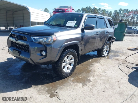 2017 Toyota 4Runner SR5 with VIN JTEBU5JR6H5424820, listed as a IAAI auction lot 41870164 with 119,857 mi miles. Bid and sale history available at carsss.com. Image 17.