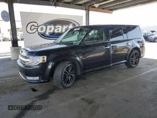 2013 Ford Flex Limited z VIN 2FMGK5D88DBD34010, wystawiony jako Copart lot #57162855 z przebiegiem 108 179 mil mil oraz Czysty tytuł • Clean title. Historia ofert i sprzedaży dostępna na DreamBid. Obrazek 1.