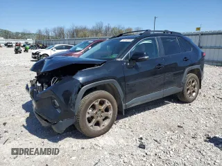 2024 Toyota RAV4 Hybrid LE with VIN 2T3UWRFV3RW193860, listed as a Copart auction lot 52138735 with 50,956 mi miles and Salvage title. Bid and sale history available at DreamBid. Image 1.