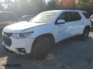 2018 Chevrolet Traverse LT Leather with VIN 1GNERHKW1JJ195587, listed as a Copart auction lot 77766834 with 98,711 mi miles and Salvage Title. Bid and sale history available at carsss.com. Image 1.