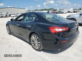2018 Maserati Ghibli GranSport with VIN ZAM57XSSXJ1300791, listed as a Copart auction lot 72569914 with 103,484 mi miles and Salvage Title. Bid and sale history available at carsss.com. Image 2.