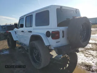 2020 Jeep Wrangler Unlimited Rubicon с VIN 1C4HJXFN8LW342681, выставлен на аукционе Copart как лот 88601185 с пробегом 53 065 миль миль и Списание • Salvage title. История ставок и продаж доступна на DreamBid. Изображение 2.