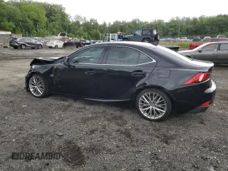 2015 Lexus IS 250 with VIN JTHCF1D29F5015698, listed as a Copart auction lot 58355495 with 127,007 mi miles and Salvage title. Bid and sale history available at DreamBid. Image 2.