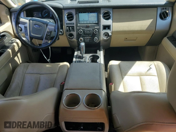 2017 Ford Expedition Max Limited with VIN 1FMJK1KT4HEA74088, listed as a Copart auction lot 62376465 with 128,983 mi miles and Salvage title. Bid and sale history available at DreamBid. Image 8.