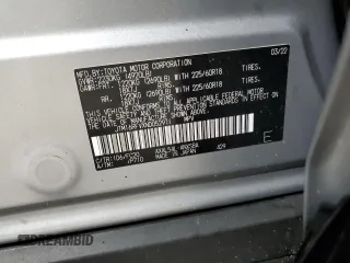 2022 Toyota RAV4 Hybrid SE with VIN JTM16RFVXND052911, listed as a Copart auction lot 62829175 with 84,035 mi miles and Salvage title. Bid and sale history available at DreamBid. Image 13.