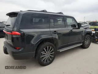 2024 Lexus GX with VIN JTJVBCDX8R5008174, listed as a Copart auction lot 89347665 with 4,996 mi miles and Salvage Title. Bid and sale history available at carsss.com. Image 3.