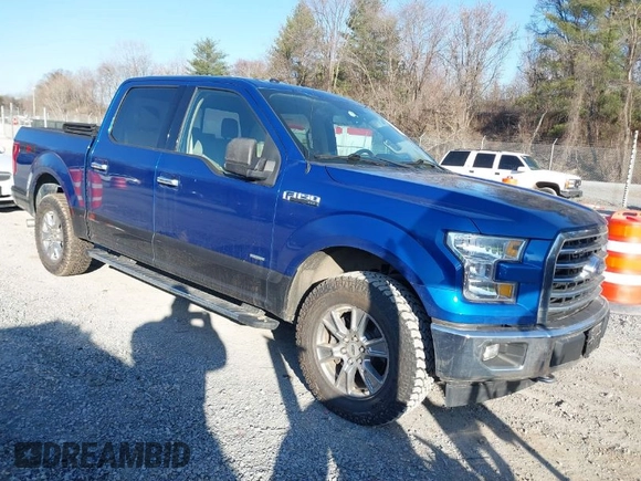 2017 Ford F-150 XL with VIN 1FTEW1EP0HFA48400, listed as a IAAI auction lot 41759048 with 141,891 mi miles. Bid and sale history available at carsss.com. Image 1.