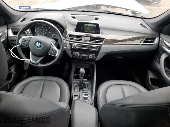 2018 BMW X1 sDrive28i with VIN WBXHU7C32J5L05237, listed as a Copart auction lot 45480895 with 75,638 mi miles and Salvage Title. Bid and sale history available at carsss.com. Image 8.