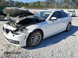 2014 BMW 5 Series 528i z VIN WBA5A5C59ED510156, wystawiony jako Copart lot #50001125 z przebiegiem 83 197 mil mil oraz Szkoda całkowita • Salvage title. Historia ofert i sprzedaży dostępna na DreamBid. Obrazek 1.