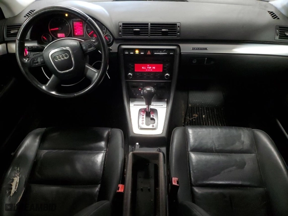 2008 Audi A4 2.0T with VIN WAUDF78E38A167464, listed as a Copart auction lot 73531914 with 170,888 mi miles and Clean Title. Bid and sale history available at carsss.com. Image 8.