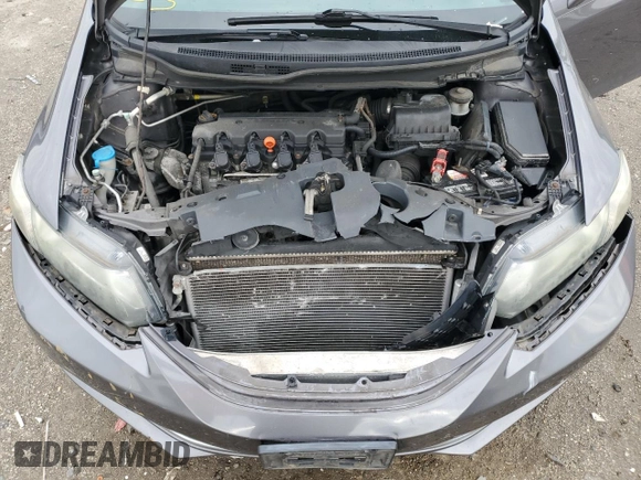2014 Honda Civic Sedan EX with VIN 19XFB2F86EE211067, listed as a Copart auction lot 52796235 with 117,107 mi miles and Salvage Title. Bid and sale history available at carsss.com. Image 11.