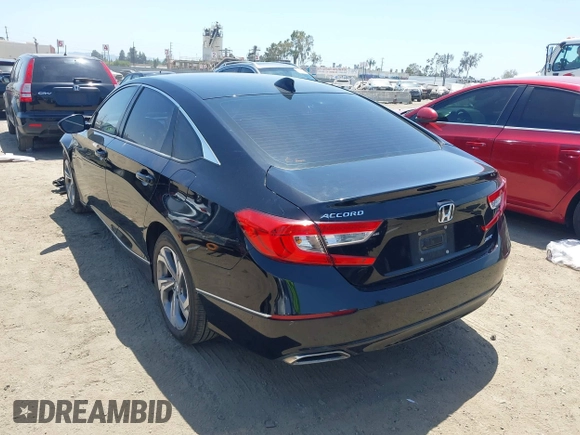 2019 Honda Accord EX-L with VIN 1HGCV2F58KA025191, listed as a IAAI auction lot 42349371 with 68,225 mi miles and . Bid and sale history available at DreamBid. Image 3.