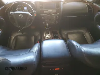2017 Nissan Armada SV with VIN JN8AY2ND1H9003344, listed as a Copart auction lot 47831535 with 99,856 mi miles and Salvage Title. Bid and sale history available at carsss.com. Image 8.