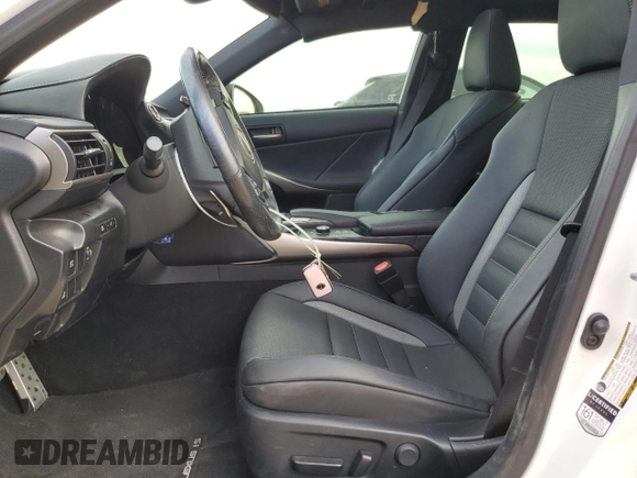 2020 Lexus IS 300 F Sport z VIN JTHGA1D20L5106676, wystawiony jako Copart lot #46802125 z przebiegiem 23 646 mil mil oraz Szkoda całkowita • Salvage title. Historia ofert i sprzedaży dostępna na DreamBid. Obrazek 7.