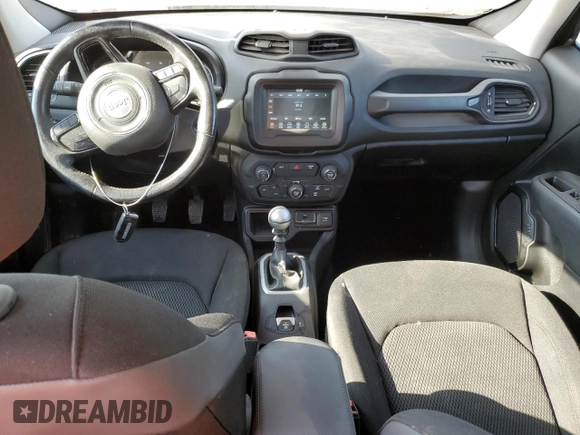 2018 Jeep Renegade Latitude z VIN ZACCJABHXJPH22767, wystawiony jako Copart lot #56832115 z przebiegiem 61 047 mil mil oraz Czysty tytuł • Clean title. Historia ofert i sprzedaży dostępna na DreamBid. Obrazek 8.