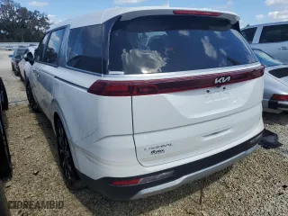 2024 Kia Carnival EX with VIN KNDNC5H37R6358618, listed as a Copart auction lot 74397354 with 0 mi miles and Non Repairable. Bid and sale history available at carsss.com. Image 2.