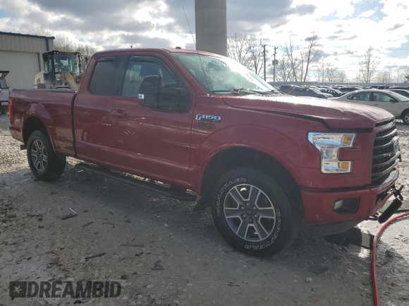 2016 Ford F-150 XLT with VIN 1FTFX1EF1GKF62187, listed as a Copart auction lot 49723845 with 234,854 mi miles and Salvage title. Bid and sale history available at DreamBid. Image 4.