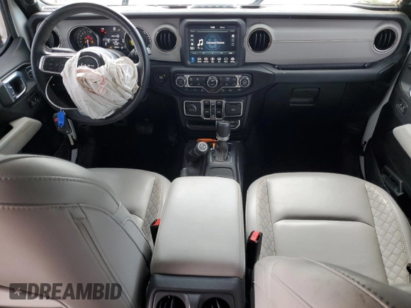 2021 Jeep Wrangler Unlimited Sahara with VIN 1C4JJXP63MW807717, listed as a Copart auction lot 59731465 with 50,799 mi miles and Clean title. Bid and sale history available at DreamBid. Image 8.