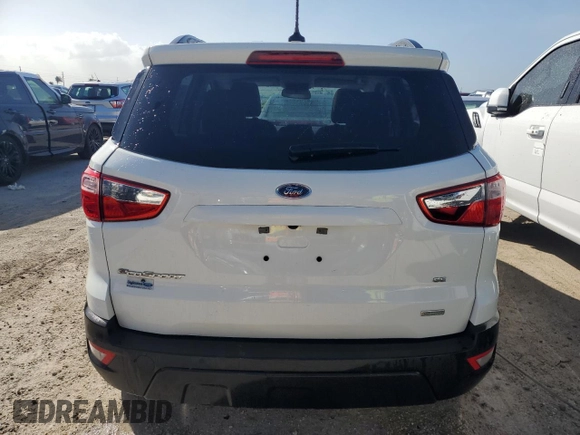 2019 Ford EcoSport SE с VIN MAJ3S2GE3KC261649, выставлен на аукционе Copart как лот 51021775 с пробегом Не указан миль и На запчасти • Non repairable. История ставок и продаж доступна на DreamBid. Изображение 6.
