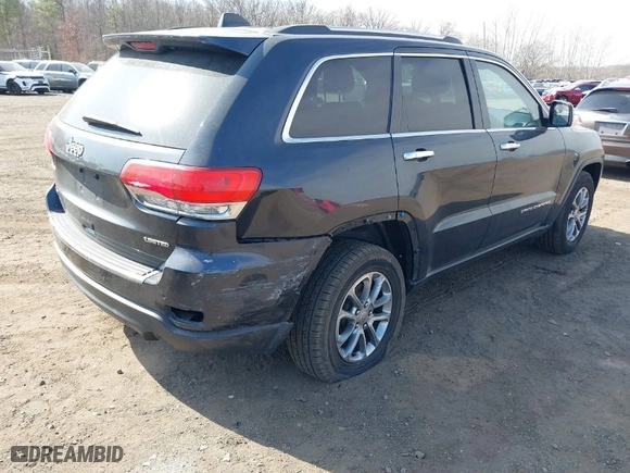 2015 Jeep Grand Cherokee Limited with VIN 1C4RJFBG0FC820717, listed as a IAAI auction lot 41781708 with 137,652 mi miles. Bid and sale history available at carsss.com. Image 4.