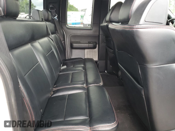 2008 Ford F-150 XL with VIN 1FTPX12V38KC55492, listed as a Copart auction lot 58162545 with 197,589 mi miles and Salvage title. Bid and sale history available at DreamBid. Image 10.