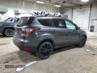 2017 Ford Escape Titanium with VIN 1FMCU0JD4HUE22551, listed as a Copart auction lot 55152455 with 115,653 mi miles and Clean Title. Bid and sale history available at carsss.com. Image 3.